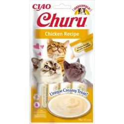Pack Churu para gato adulto Pure de Pollo, 1 x 56 gr