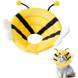 ZooVenture Collar postoperatorio de abeja suave, talla S - Talla: S (20-23 cm)