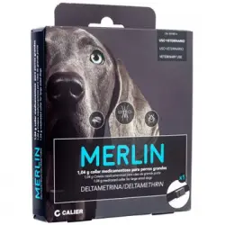 Calier Merlin 1,04 g Collar Medicamentoso Para Perros Grandes