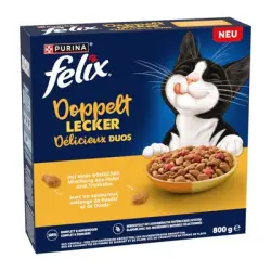 Felix Doblemente delicioso pollo y pavo - 800 g