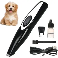 FurryFusion recortadora de piernas recargable - Negro