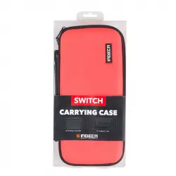 Indeca Gaming Funda Roja Neón para Nintendo Switch