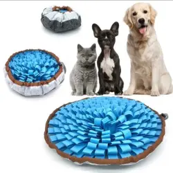 IntiMeg Alfombrilla de entrenamiento olfativo para animales - Azul