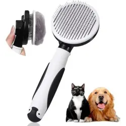MCBOSON Cepillo pequeño para perros y gatos - 1 pieza