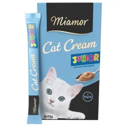 Miamor Cat Cream Junior snack crema de ave para gatos - 6 x 15 g