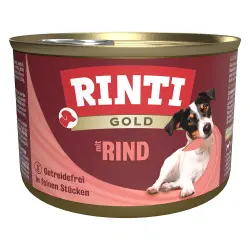 Pack Ahorro: Rinti Gold 24 x 185 g - Trozos de ternera
