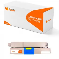 Pccom Essential Tóner Compatible Oki C310/c510/mc351/mc361 Amarillo