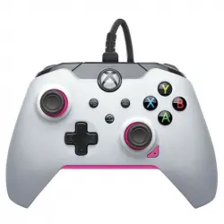 PDP Mando con Cable Fuse White para Xbox Series X/S/One/PC