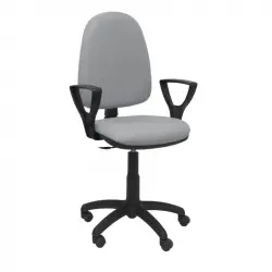 Piqueras y Crespo Ayna Bali Silla de Oficina Brazos Fijos Gris Claro