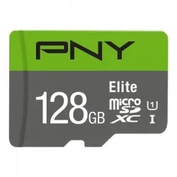 PNY Elite microSDXC 128GB UHS-I Clase 10