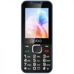Qubo X-240BL Móvil Básico 2.4" 2G Azul Libre