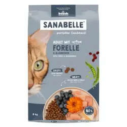 Sanabelle Adult con trucha y arándanos - 8 kg