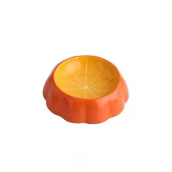 UAMLY Cuenco de cerámica para gatos - calabaza - 1 pieza