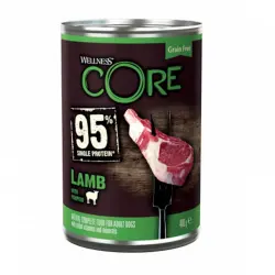 Wellness Core Cordero con Calabaza lata para perros