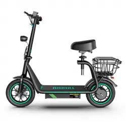 Bogist M5pro+ Patinete Eléctrico Motor 500W Batería 48v 13ah Negra/Azul