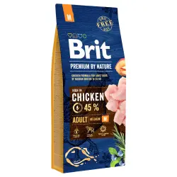 Brit Premium Adulto M pienso para perros - 15 kg