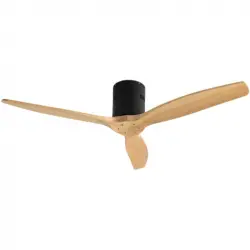 Create Wind Calm Ventilador de Techo Silencioso 132cm de Diámetro 40W Sin Luz Sin Wi-Fi Negro/Madera
