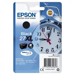 Epson WorkForce WF-3000 y WF-7000 Cartucho Negro de Alta Capacidad nº27XL