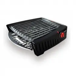 Flama 4211FL Kamado Parrilla/Barbacoa de Mesa 2000W Negra