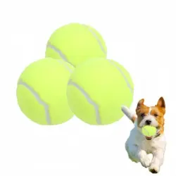 FurryFusion Juego de 3 pelotas de tenis expandibles para perros - Artículo 3