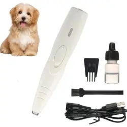 FurryFusion recortadora de piernas recargable - Blanco
