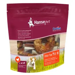 Hansepet Cookies Chew Fun Mix snacks con pollo para perros - 380 g