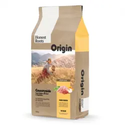 Honest Roots Origin Countryside Puppy Pienso Natural para Cachorros con Pollo y Vacuno, 12 Kg