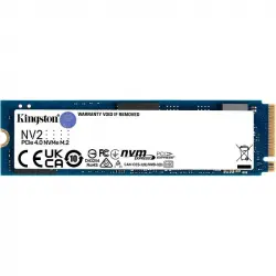Kingston NV2 2TB Disco SSD 3500MB/S NVMe PCIe 4.0 M.2 Gen4