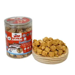MR.WOF Mr Wof Cubos Salmón Liofilizado para perros - 80 g