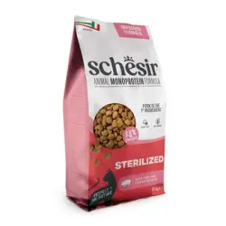 Schesir Sterilized & Light con jamón - 2 x 10 kg - Pack Ahorro