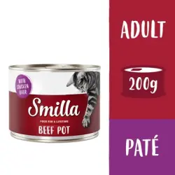 Smilla Tierno vacuno 6 x 200 g - Vacuno con hígado de pollo