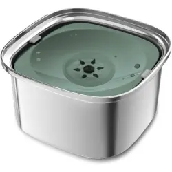 UAMLY cuenco para perros de acero inoxidable - Verde