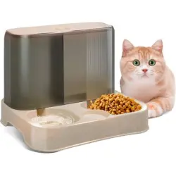 UAMLY Dispensador de comida para gatos - 1 artículo, azul