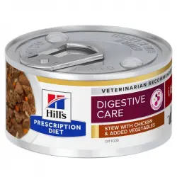 24x82gr Hills Prescription Diet Digestive Care i/d latas para gatos de pollo estofado y verduras