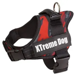 Arquivet Arnés para Perros Xtreme Dog Camuflaje Rojo L