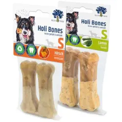 Blue Tree Holi Bones huesos de cordero y venado para perros - Talla S (2 x cordero, 2 x venado)