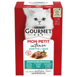 Gourmet Mon Petit en sobres 6 x 50 g - Duetti de carne y pescado