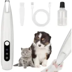 HausPets Cortapelos recargable LED con forma de huella de pata perros/gatos - Artículo 1