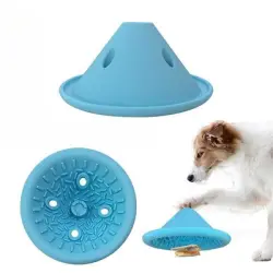 IntiMeg Alfombrilla para lamer Blue Dog - Una pieza