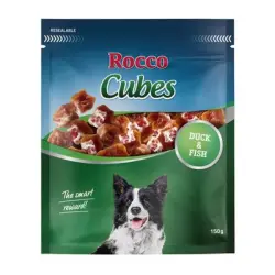 Rocco Cubes snacks para perros - Pato - 150 g