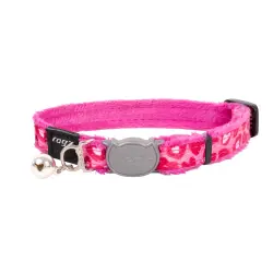ROGZ Collar Rosa Ajustable para gatos - 20-31 cm x 11 mm