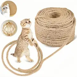 ZooVenture cuerda de sisal natural para gatos - 50M