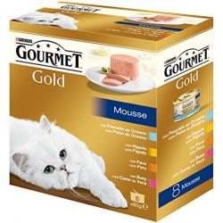 Gourmet Gold Selección de mousses pack (8x85gr)