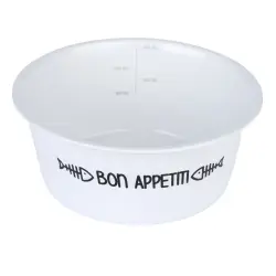 Comedero de acero inoxidable TIAKI Bon Appetit - 500 ml, 14,5 cm (Diám)