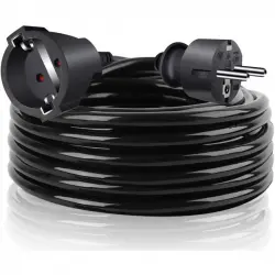 Extrastar Cable Extensor de Alimentación CJ20 10m Negro