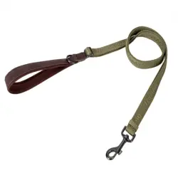 Freedog Linum Green Forest Correa para Perros Verde, 20mm x 120-180cm