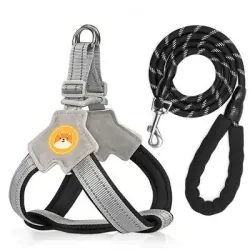 FurryFusion Arnés de tiro para perros con forma de silla de montar - Artículo 1