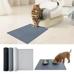 IntiMeg Alfombrilla de silicona para comedero de perro - 60*40CM