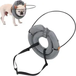IntiMeg Anillo de colisión para perros ciegos - M: 28,5*34,5*6 cm
