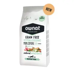 Ownat Grain Free Hypoallergenic Cerdo pienso para perros - 12 kg